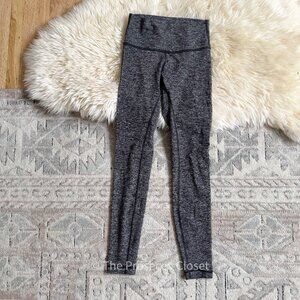 lululemon leggings Grey Heather Wunderunder Mid-rise Size 4